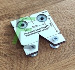 Szablon do prowadników do zawiasów