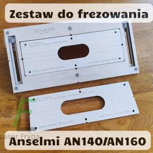 ANSELMI AN140/AN160 - szablon do frezowania pod zawias