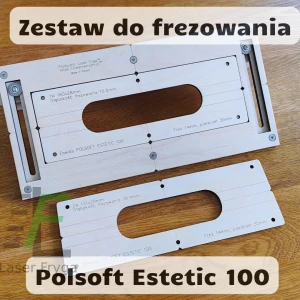 POLSOFT ESTETIC 100 - szablon do frezowania pod zawias